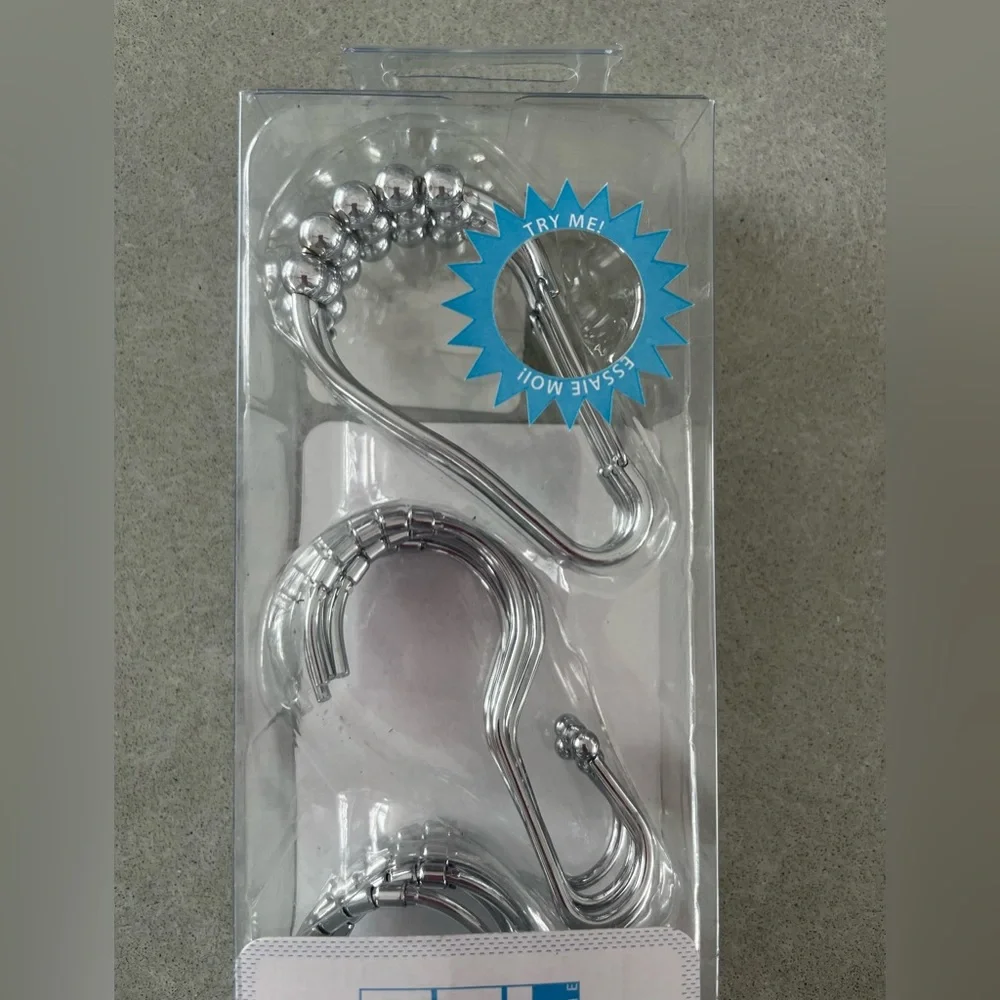 NWT Shower Curtain Hooks ** 3 for $20!